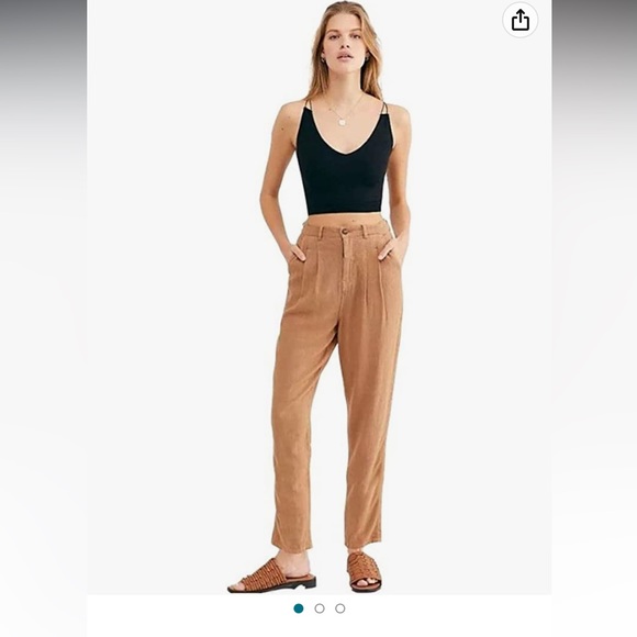 Free People Faded Love Pants Sandstorm Size 27 - Picture 1 of 7